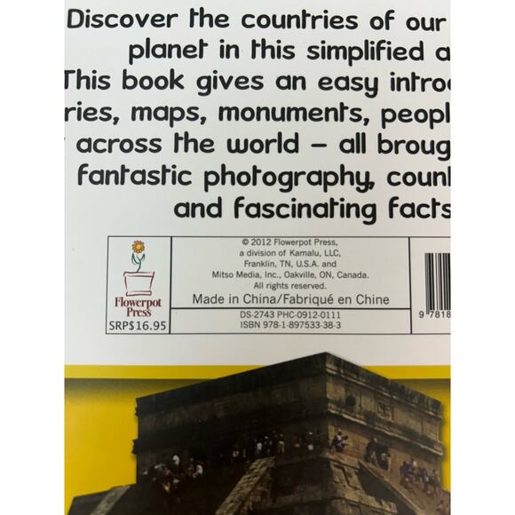 My First Atlas Kid's Book Educational Learn School GUC - Picture 3 of 3